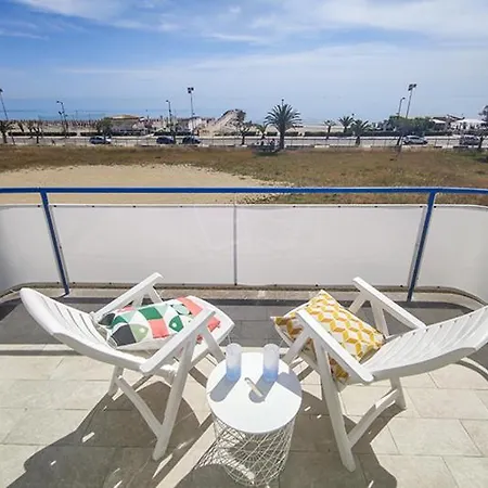 Trilocale Taormina Fronte Mare Vista Mozzafiato 아파트 Villa Rosa Di Martinsicuro